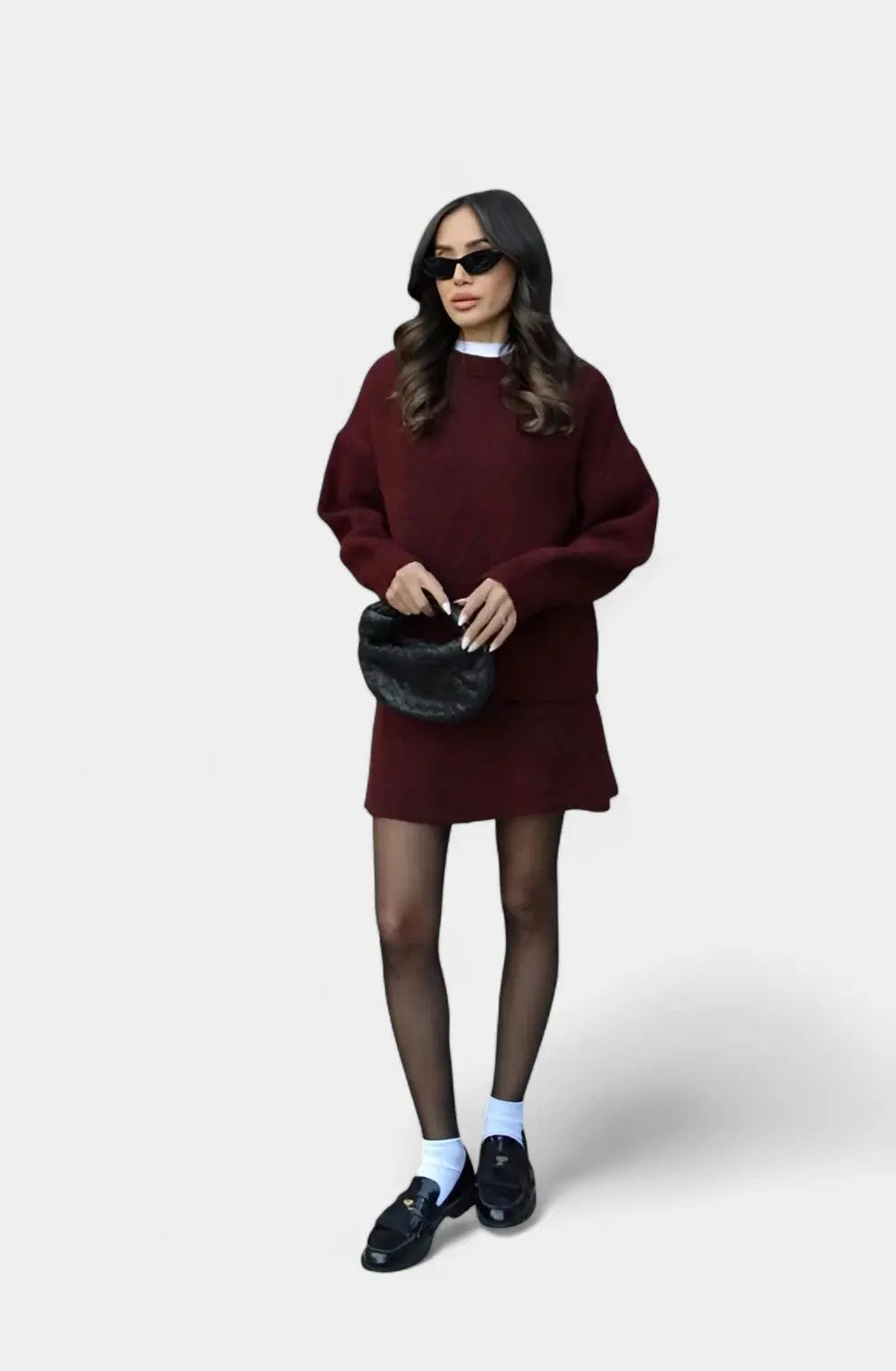 Marie Conjunto de Punto Elegante Alba Madrid