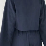 Julia Traje para Mujer - Chaqueta Oversize + Mono Bustier Alba Madrid