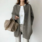 Vanna Chaqueta de Punto Lujosa con Botones Alba Madrid