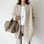Vanna Chaqueta de Punto Lujosa con Botones Alba Madrid