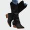 Botas de cowboy retro de cuero Alba Madrid