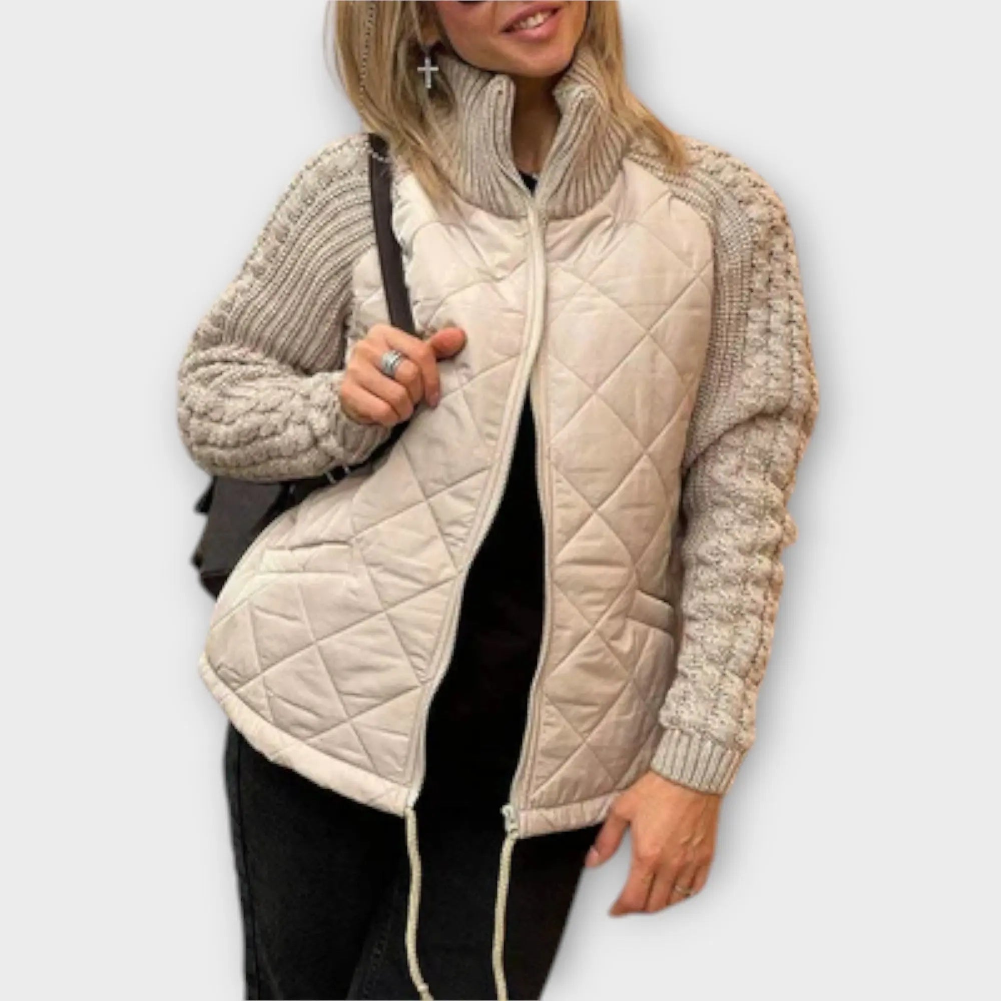 Valeria - Chaqueta con Cuello Alto Alba Madrid