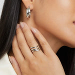 Anillo de Plata Estratificado Kiya Alba Madrid