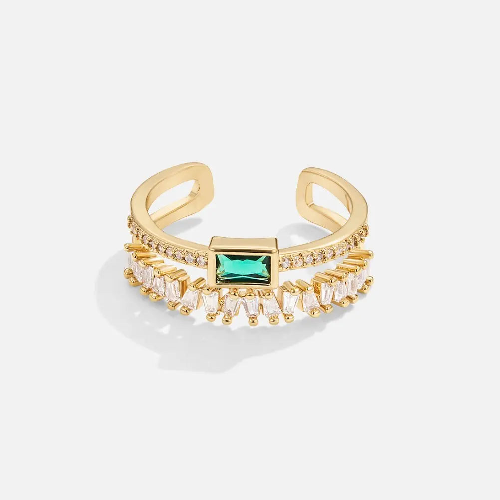 Eugenia - Anillo de cristal estratificado Alba Madrid