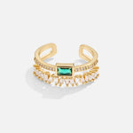 Eugenia - Anillo de cristal estratificado Alba Madrid