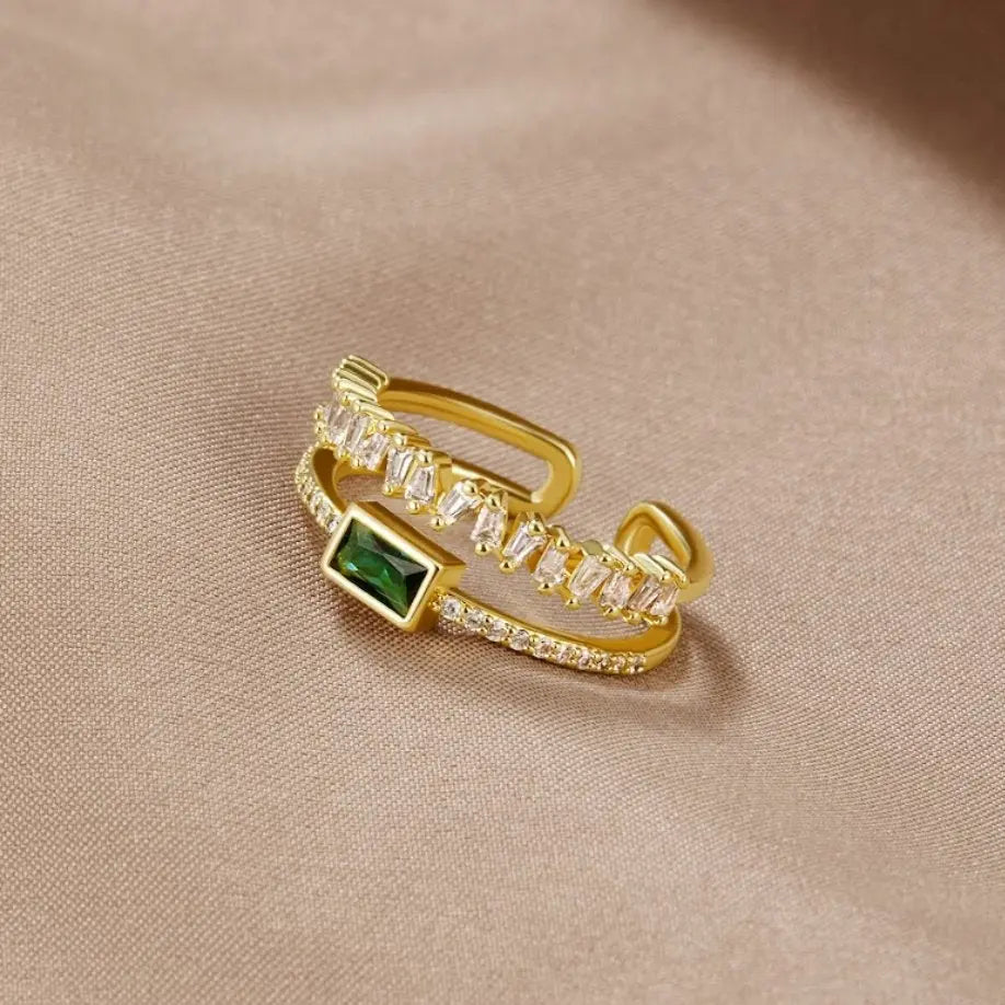 Eugenia - Anillo de cristal estratificado Alba Madrid
