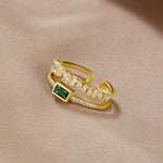 Eugenia - Anillo de cristal estratificado Alba Madrid