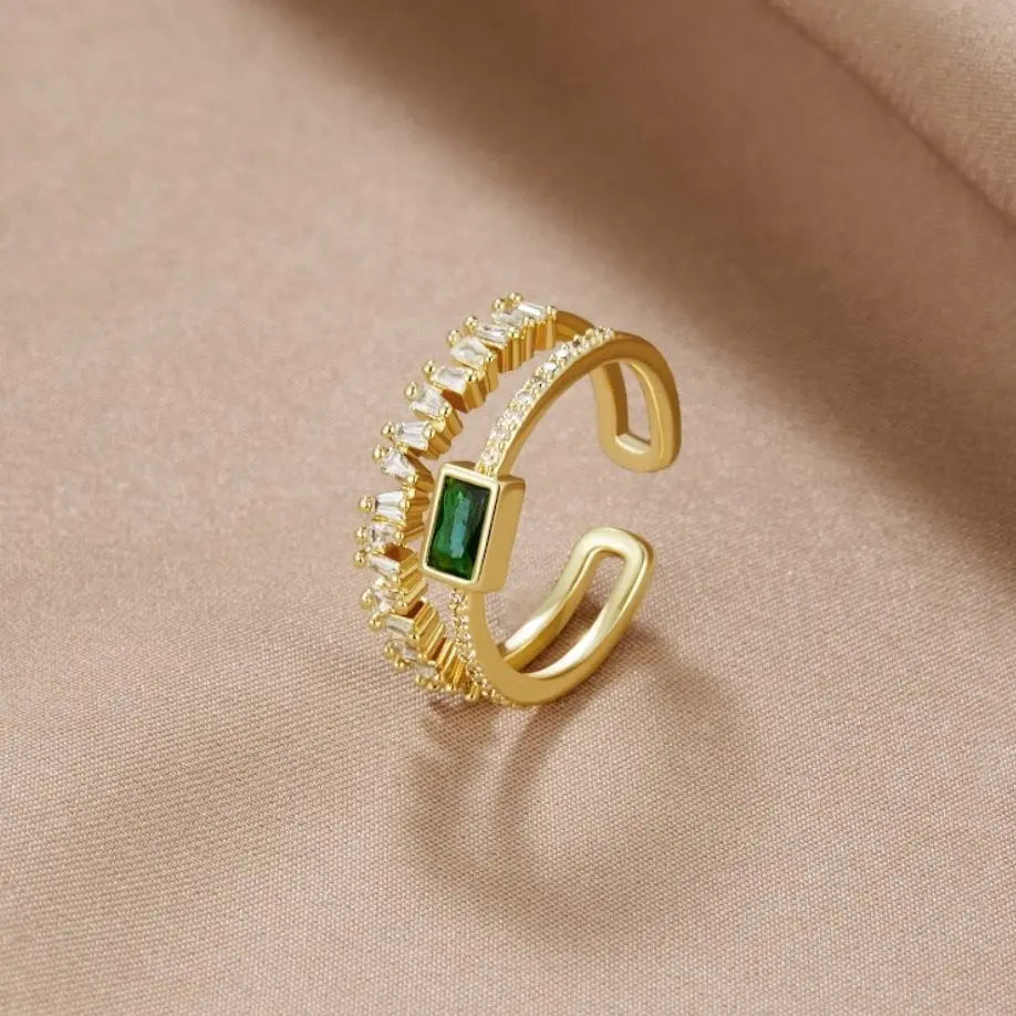 Eugenia - Anillo de cristal estratificado Alba Madrid