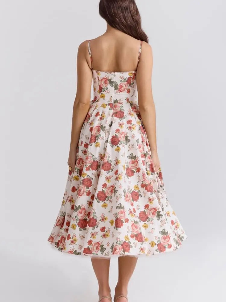 Arielle | Vestido Midi de Lujo Alba Madrid