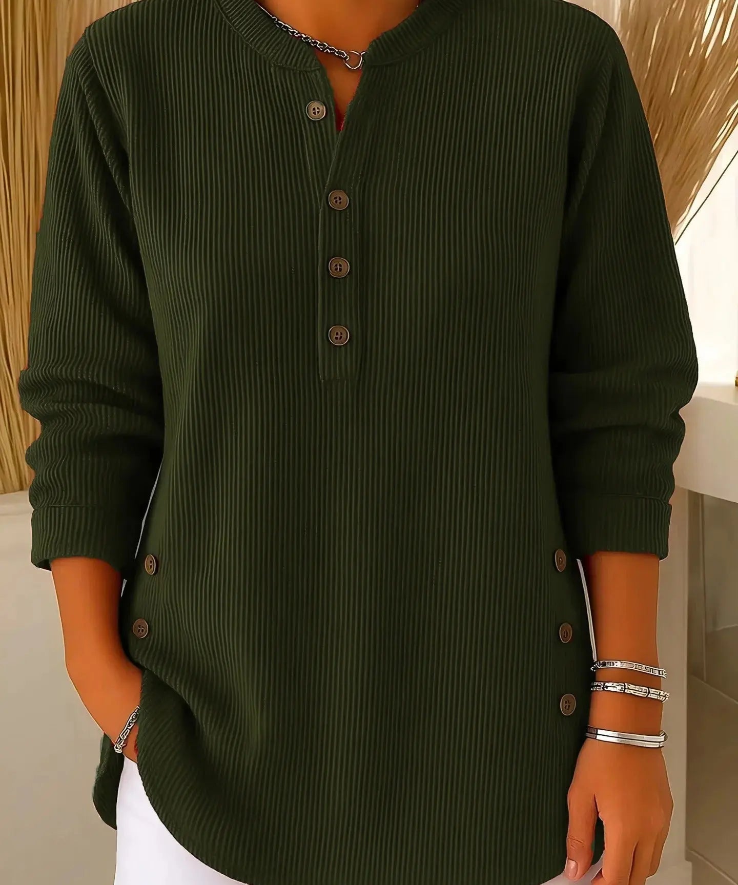 Elise Jersey de Punto Liso con Mangas Largas Alba Madrid