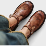 Elisa - Tacones de Cuero con Estilo y Confort Alba Madrid