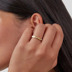 Bibiana - Anillo de Perlas y Cristales Alba Madrid