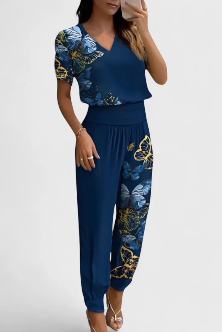 Cassandra | Conjunto de Blusa y Pantalones Alba Madrid