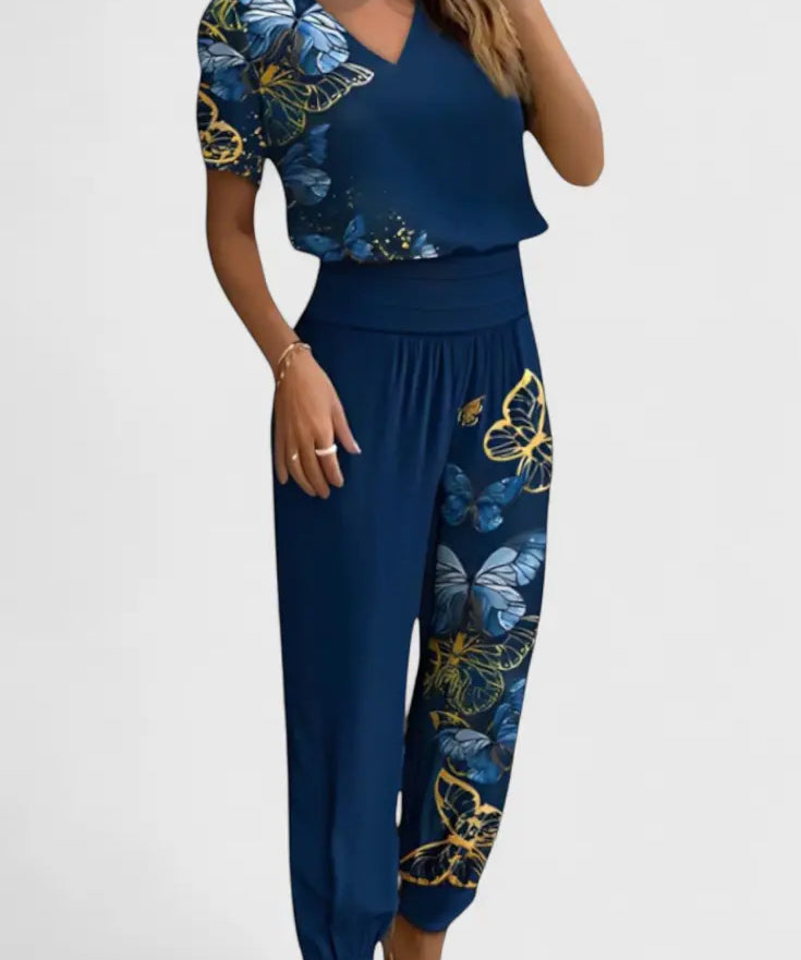 Cassandra | Conjunto de Blusa y Pantalones Alba Madrid