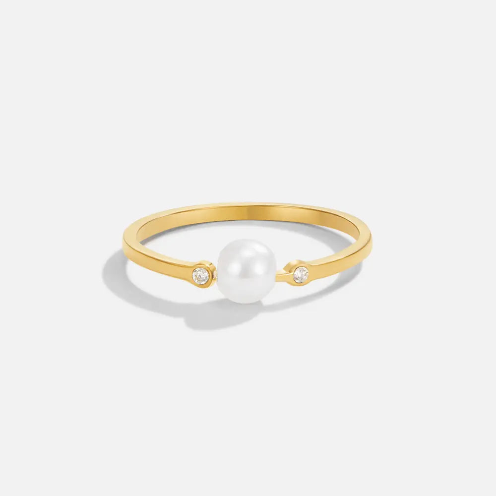 Anillo de Perlas de Agua Dulce Peri Alba Madrid