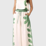 Serafina Conjunto Sin Mangas Floral Boho Alba Madrid
