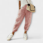 Sanne - Pantalones Cómodos de Rayas Alba Madrid