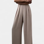 Romily Mono Sexy con Tirantes y Pierna Ancha Elegante Alba Madrid
