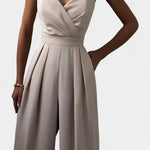 Romily Mono Sexy con Tirantes y Pierna Ancha Elegante Alba Madrid