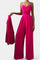 Romily Mono Sexy con Tirantes y Pierna Ancha Elegante Alba Madrid