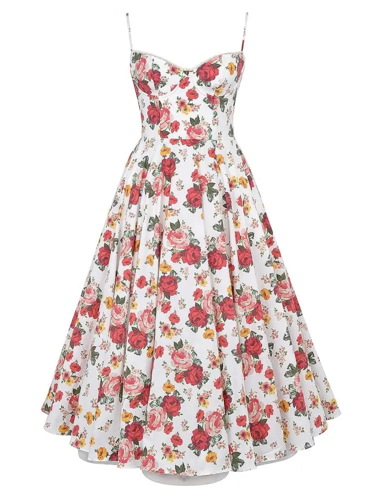 Arielle | Vestido Midi de Lujo Alba Madrid