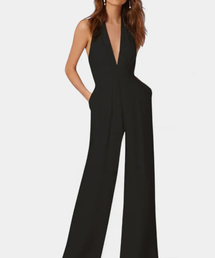 Lila Mono de Pierna Ancha con Elegancia Ligera Alba Madrid
