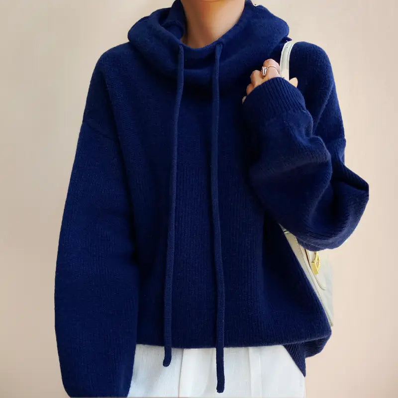 Ariana Lujo Diario – Suéter de Cuello Alto en Merino Alba Madrid