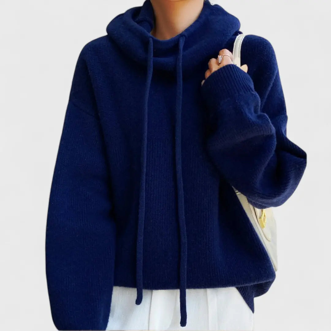 Charlotte - Suéter de cuello alto en lana merino Alba Madrid
