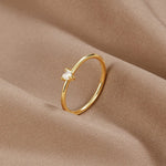 Jimena - Anillo de Corazón de Cristal Alba Madrid