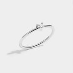 Anillo de Corazón de Cristal 'Kleine Liebe' Alba Madrid