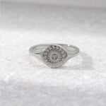 Anillo de plata para el solsticio de verano Alba Madrid