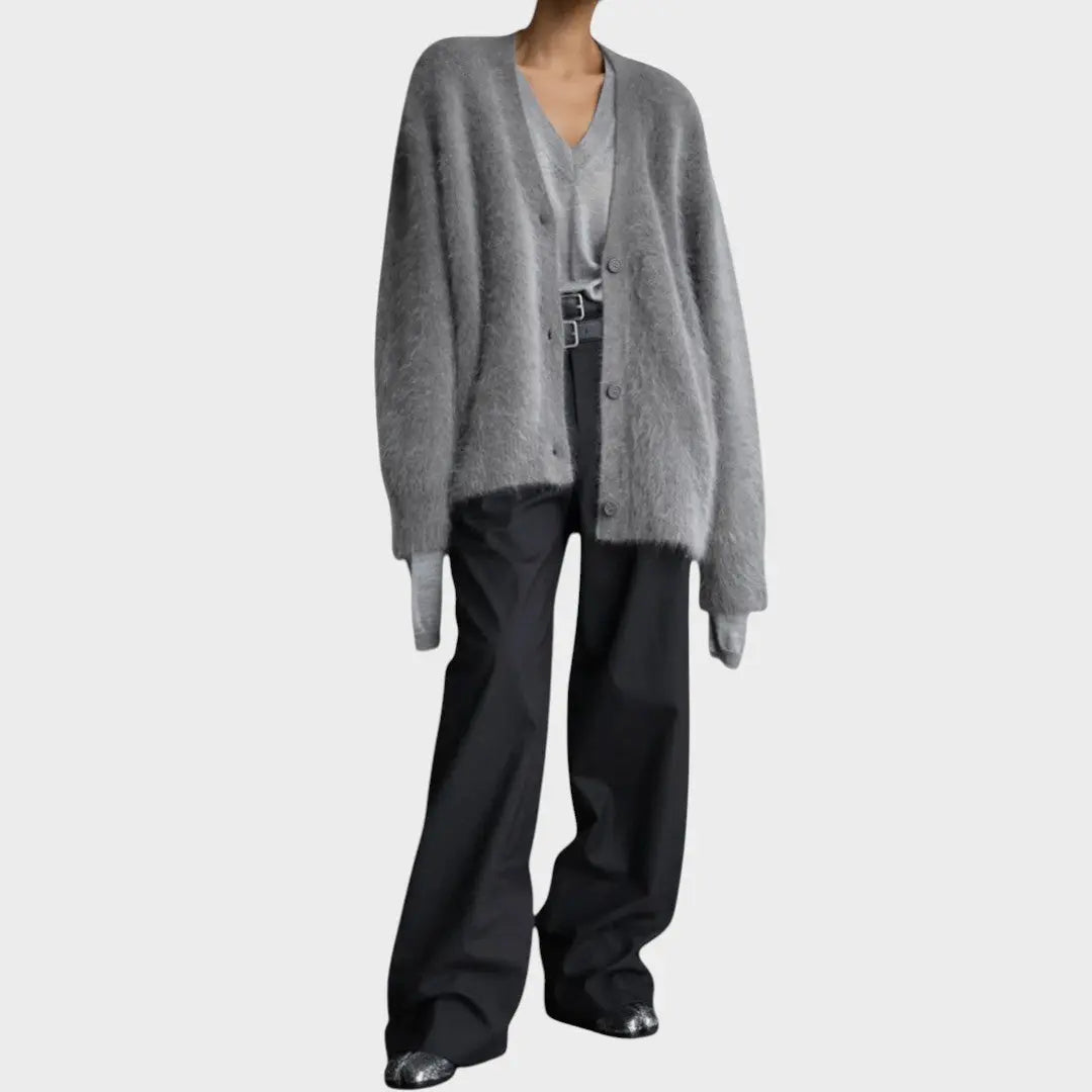 Daniela | Cardigan de Mezcla de Cachemira Suave Alba Madrid