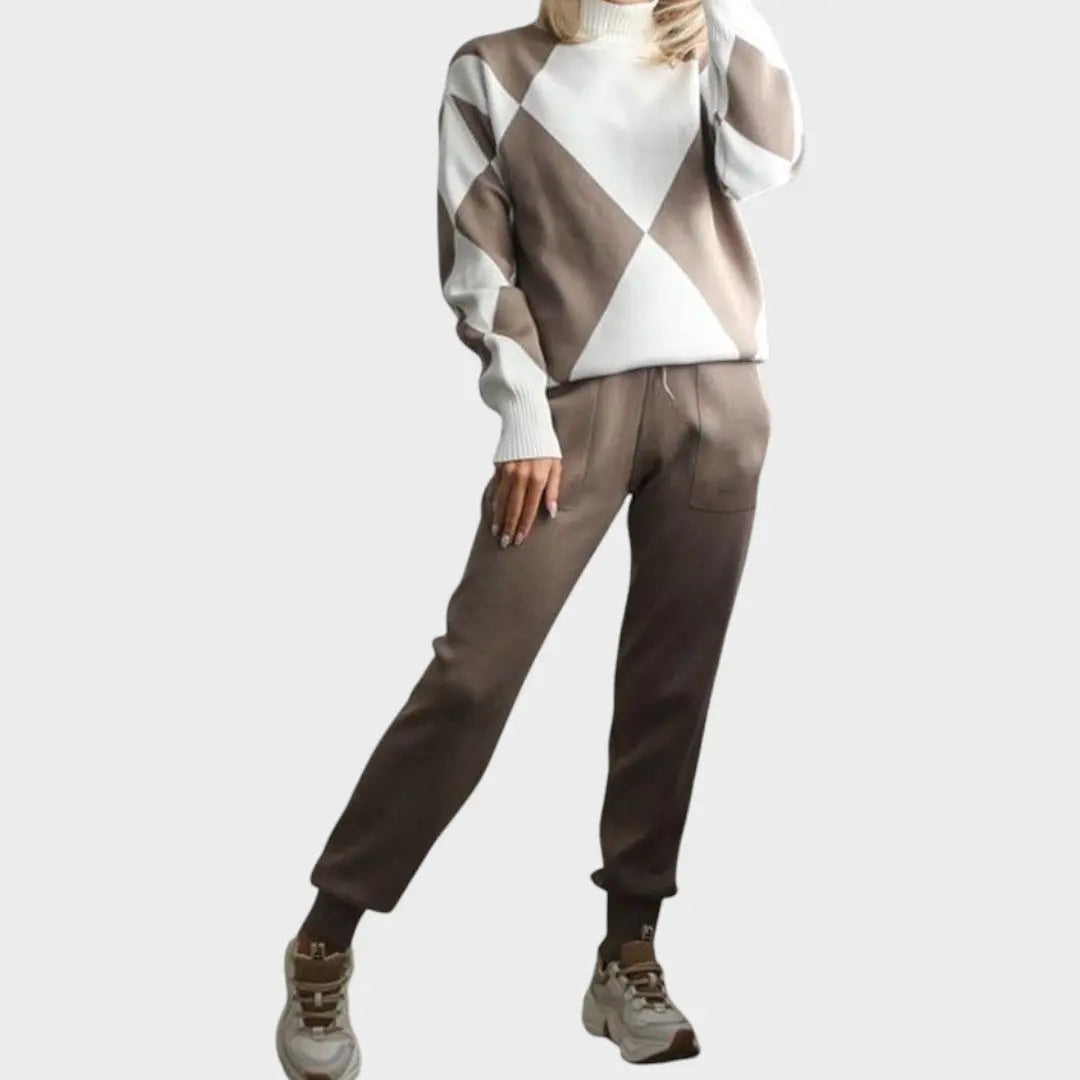 Mannu | Conjunto de Suéter y Pantalón de Malla Ligera Alba Madrid