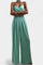 Romily Mono Sexy con Tirantes y Pierna Ancha Elegante Alba Madrid