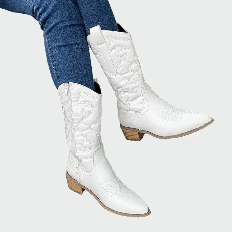 Botas de vaquero metálicas Alba Madrid