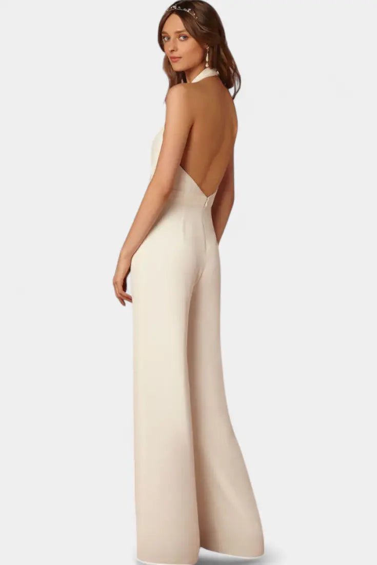 Lila Mono de Pierna Ancha con Elegancia Ligera Alba Madrid