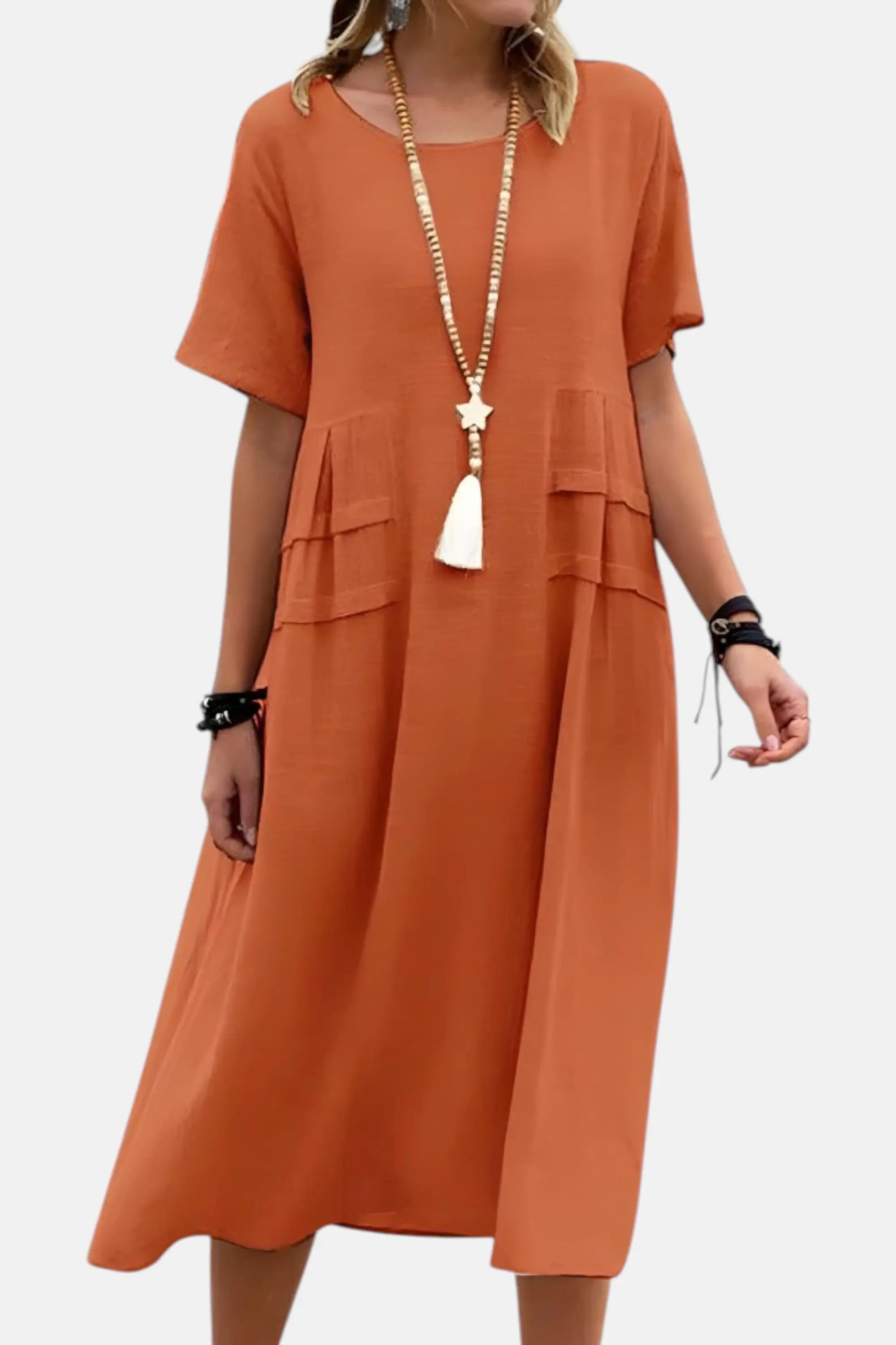 Eva - Vestido midi que realza la figura Alba Madrid