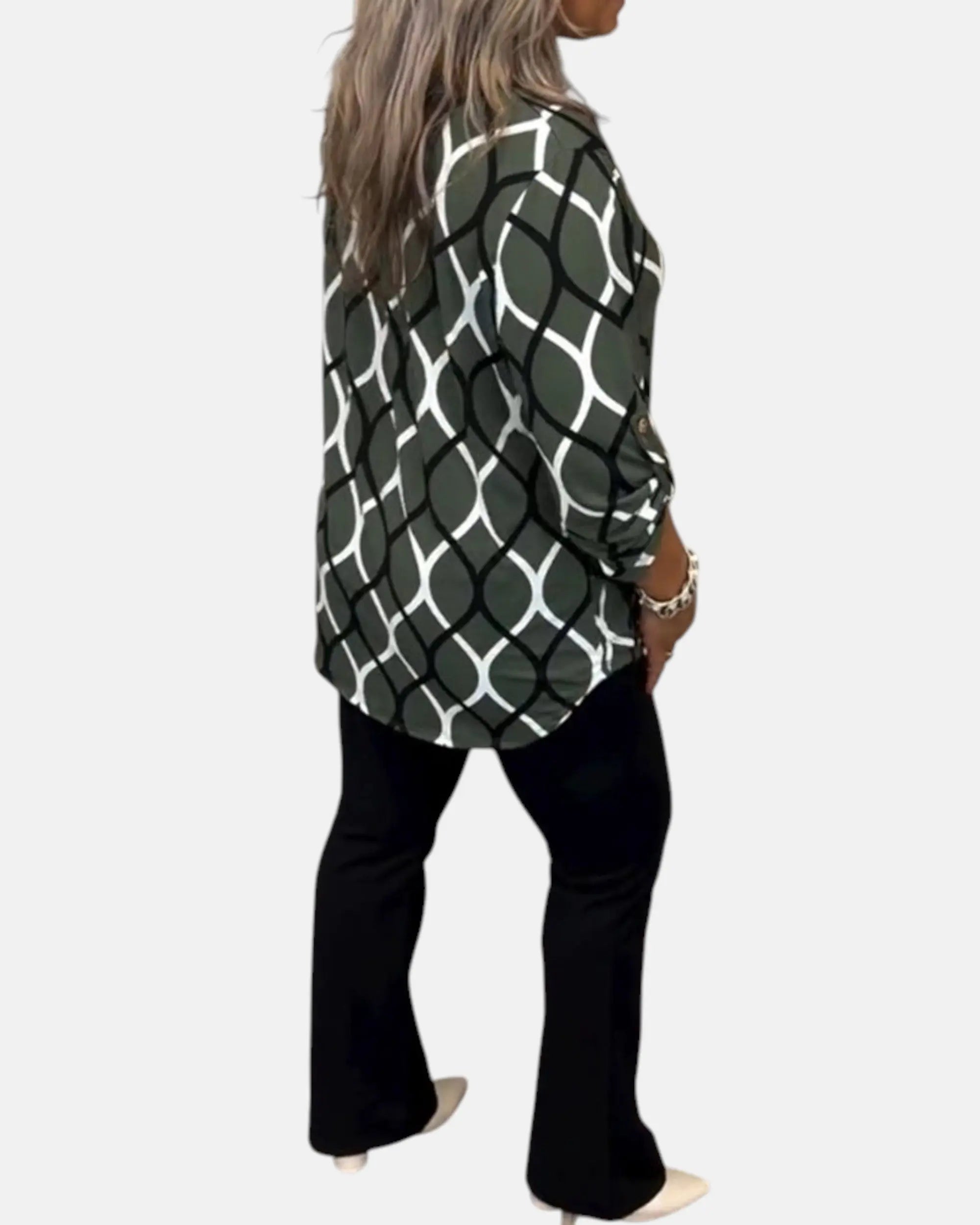 Isabel | Camisa Casual de Manga Larga Alba Madrid