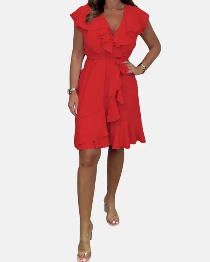 Andrea - Vestido Chic y Sofisticado Alba Madrid