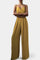 Romily Mono Sexy con Tirantes y Pierna Ancha Elegante Alba Madrid