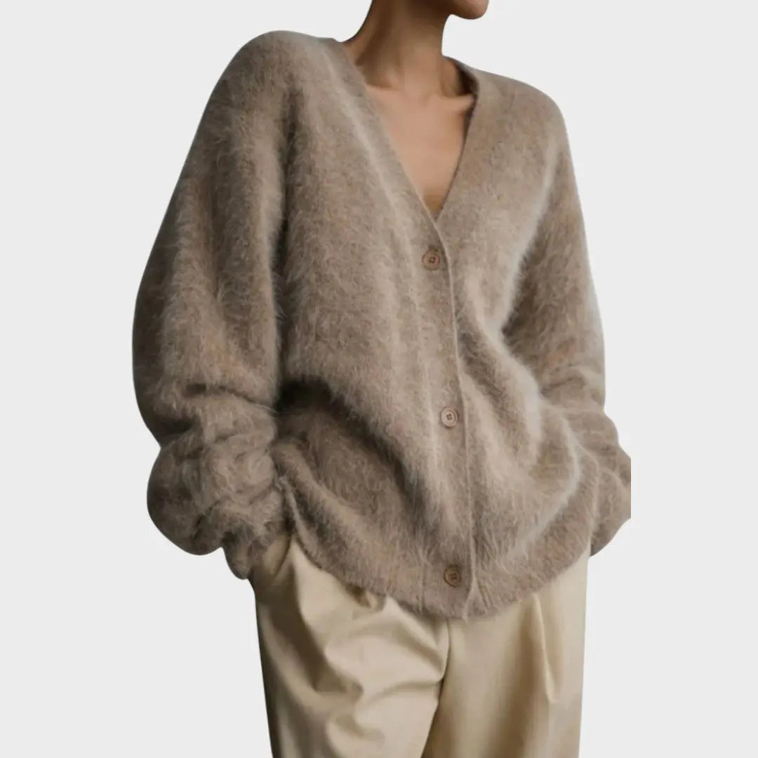 Daniela | Cardigan de Mezcla de Cachemira Suave Alba Madrid